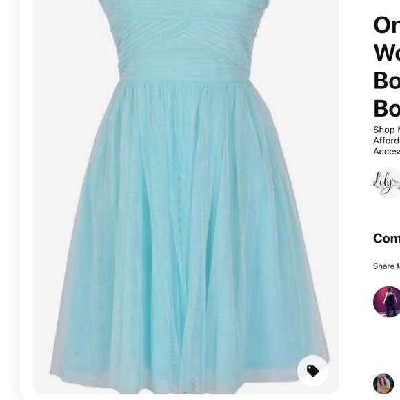 Ark & Co. - Blue, Midsummer's Night Dream, short, tulle dress - Picture 9 of 9